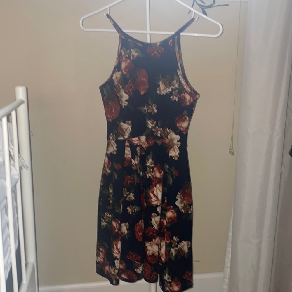 Floral cocktail dress